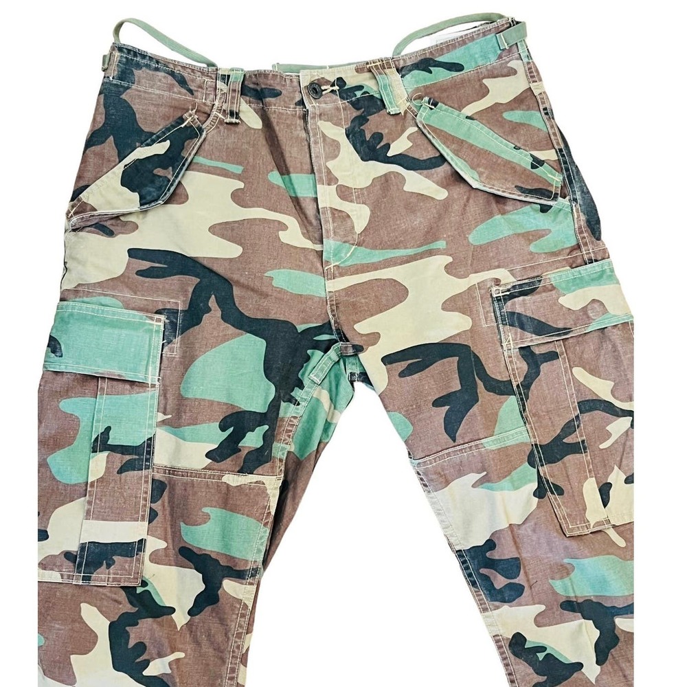 Polo Ralph Lauren Cotton Trouser Mountain Cargo Surplus Divsn Sz 32 Camouflage - Picture 3 of 13